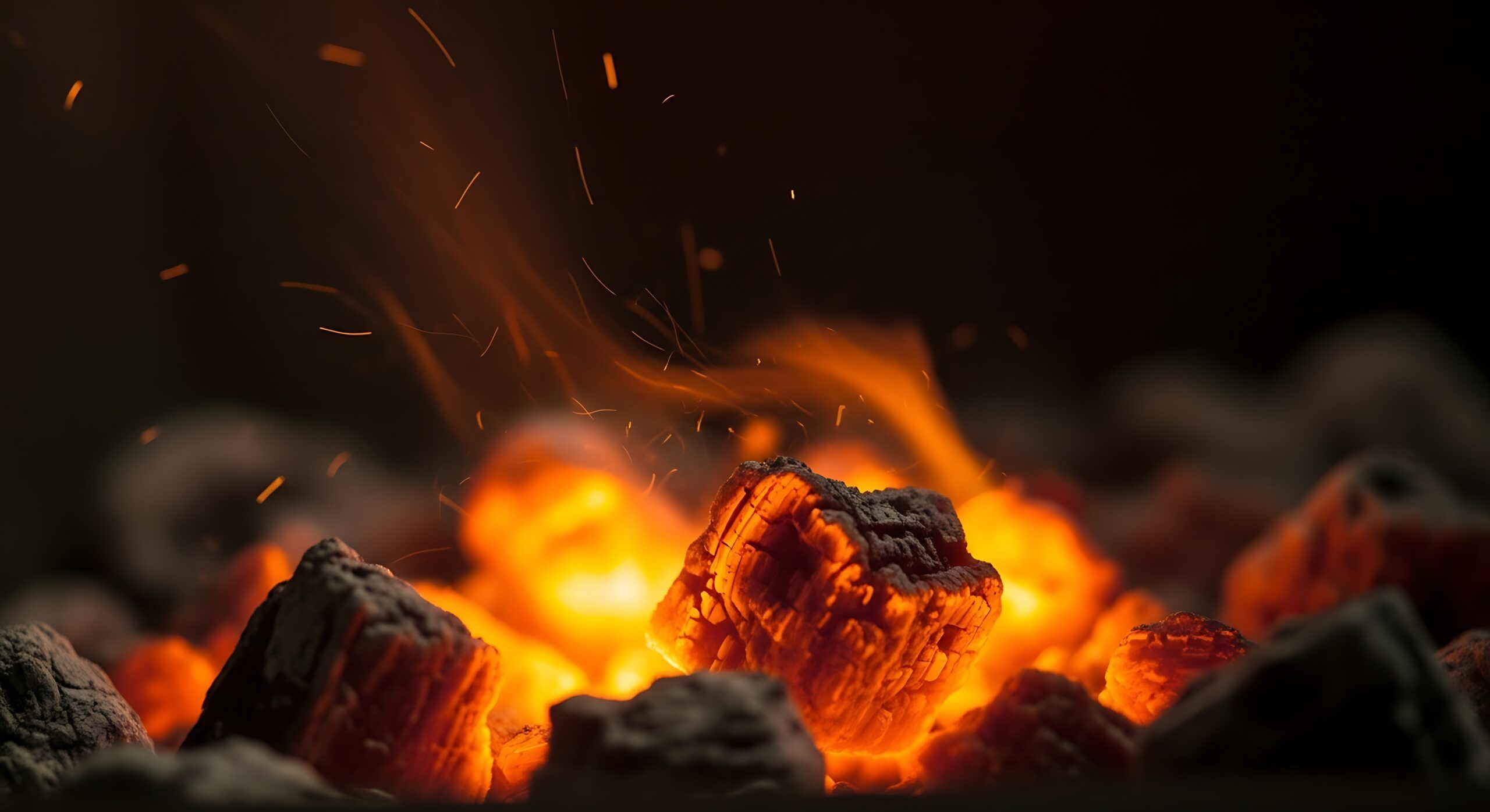 Brasas encendidas, metáfora de la meditación en grupo en Suria