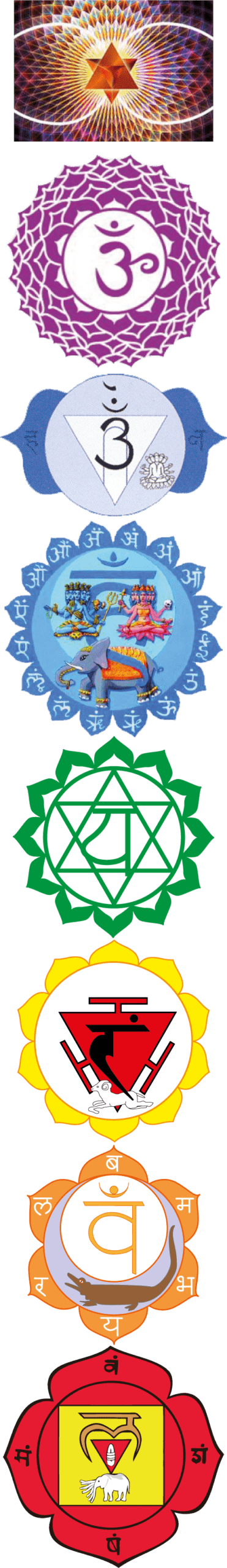 Viaje a través de los chakras